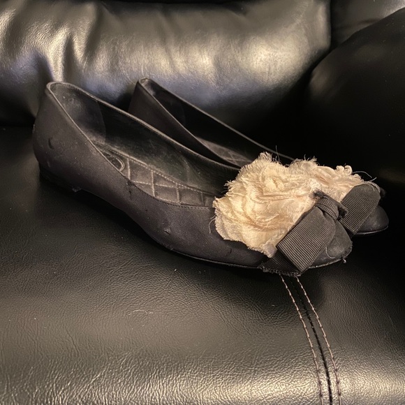 Chanel Floral Print Round Toe Flats - Picture 9 of 10